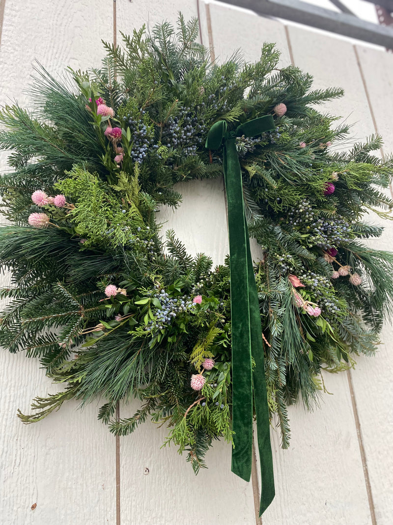Workshop - Fresh Evergreen Wreath